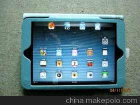 【工厂现货ipad mini 支架款皮套 IPAD mini平板电脑批发】价格,厂家,图片,其他数码产品配件,深圳市金匠皮具-
